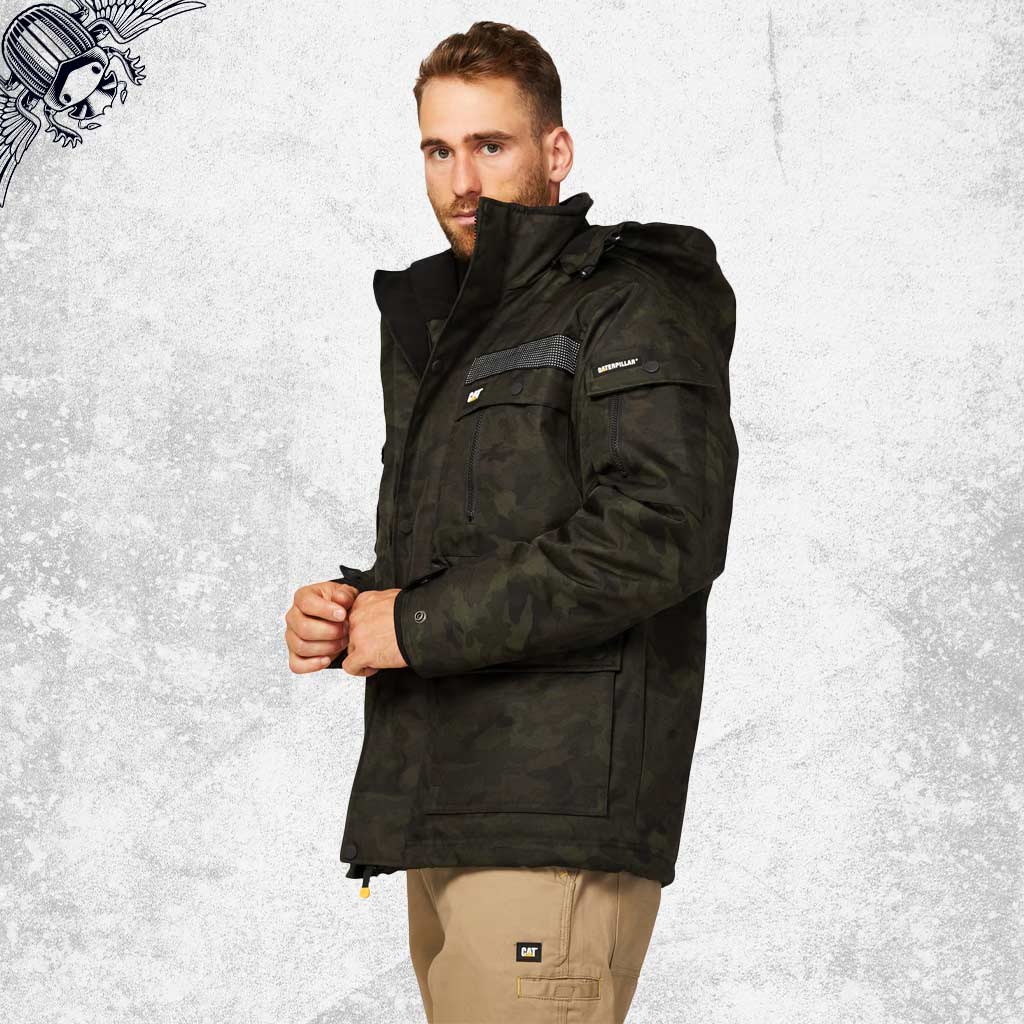Caterpillar men's heavy insulated parka shop